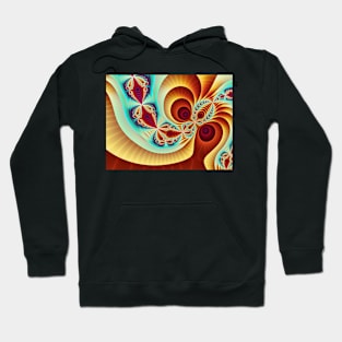 Colourful Fractal Abstract Hoodie